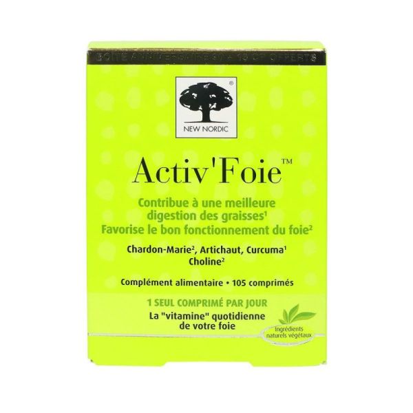 Activ'Foie digestion graisses 105 comprimés