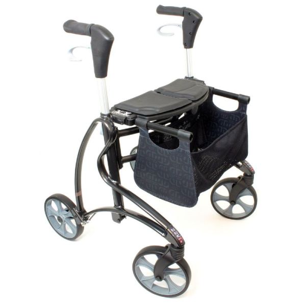 ROLLATOR Dolomite JAZZ 4 Roues Pliant avec Panier et Poignées Réglables en Hauteur, N7677* - 1 Unité