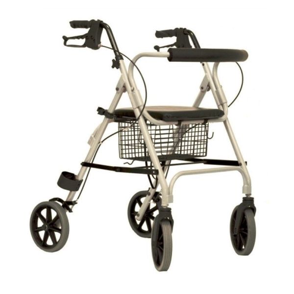 THUASNE Rollator MOVE LIGHT Gris - Pliant avec Siège et Dossier - V0504180 - 1 Unité