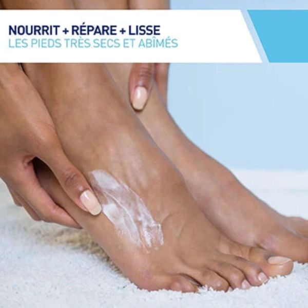 CERAVE SA Crème Pieds Régénérante 88ml - Pieds très Secs, Abîmées, Rugueux