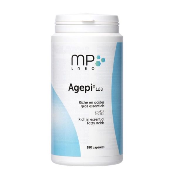 AGEPI OMEGA 3 180 Capsules - Soutien Cutané, Rein, Foie, Coeur, Articulations