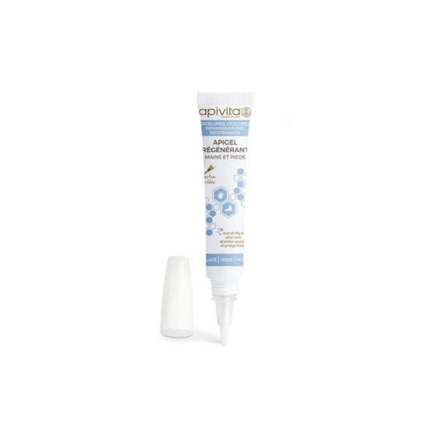 ALVADIEM APIGEL Régénérant 10ml - Mains et Pieds - Engelures, Gerçures, Démangeaisons, Picotements