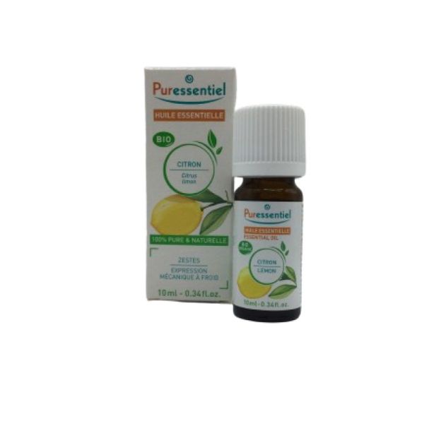 PURESSENTIEL BIO Citron 10ml - Huile Essentielle Citrus limon