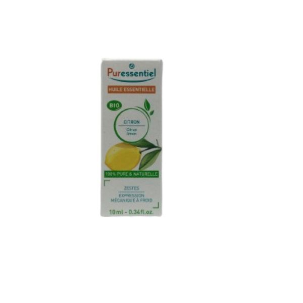 PURESSENTIEL BIO Citron 10ml - Huile Essentielle Citrus limon