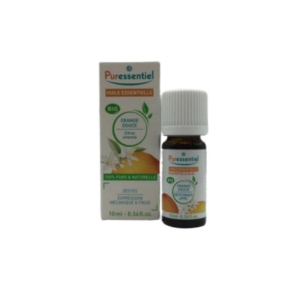 PURESSENTIEL BIO Orange Douce 10ml - Huile Essentielle Citrus sinensis