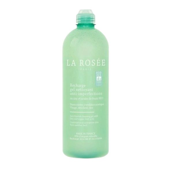 LA ROSEE - RECHARGE, Gel nettoyant anti-imperfections - FL/400ml