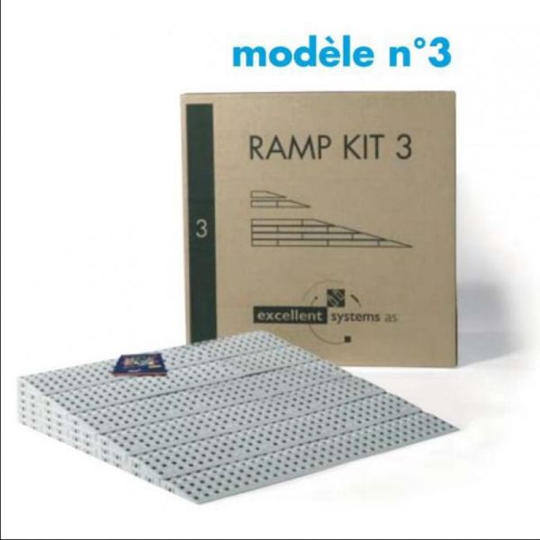 Rampe d' Accès KIT 3 - Ramp Kit n° 3 pour Fauteuil Roulant - O2529 - 1 Unité - ORKYN VERMEIREN