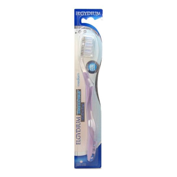 ELGYDIUM Brosse à Dents Blancheur Souple / Médium Whitening - 1 unité