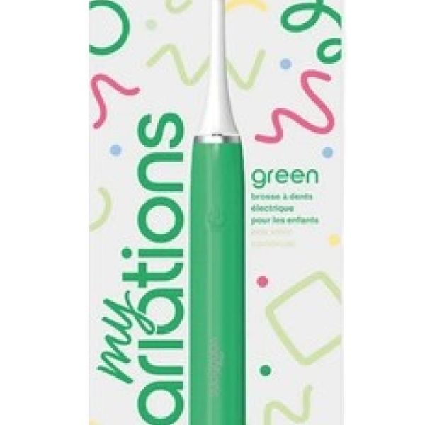 MY VARIATIONS - brosse a dents electrique enfants VERT