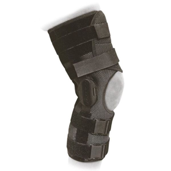 DONJOY SUPPORT EVEREST II - Genouillère Ligamentaire Articulée Bilatérale