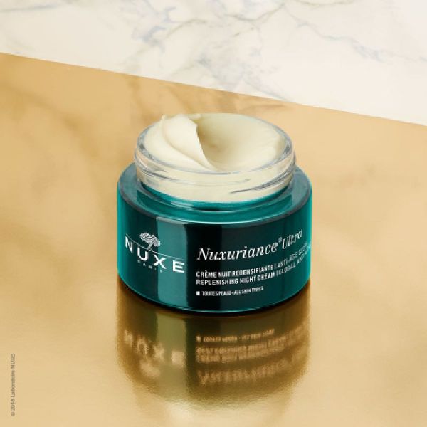 NUXE Nuxuriance Ultra Crème Nuit Redensifiante 50ml - Toutes Peaux - Safran Bougainvillier