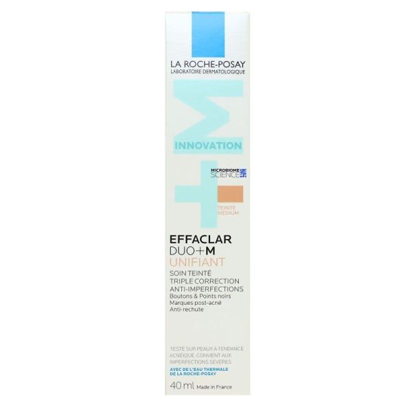 Effaclar duo+M soin teinte medium 40ml
