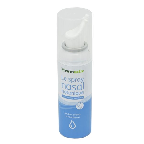 PHARMACTIV Le Spray Nasal Isotonique - Hygiène Nasale, Muqueuses Asséchées - Spray 100ml