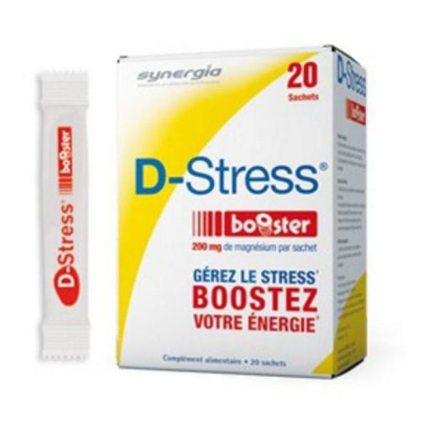 D STRESS BOOSTER Complément Alimentaire Adaptogène, Anti Stress, Anti Fatigue - Bte/20 Sachets - SYN