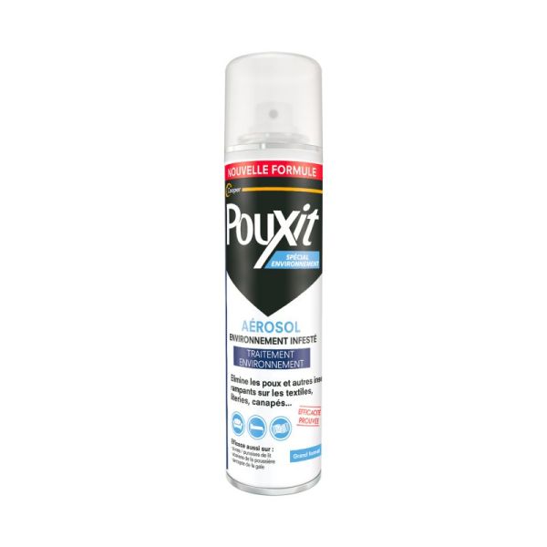 COOPER - Pouxit, Aérosol environnement infesté - 250 ml