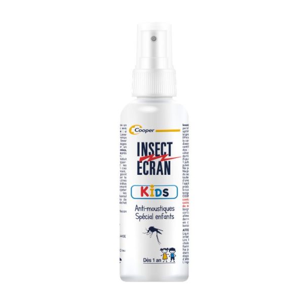 INSECT ECRAN Kids Spécial Enfants 100ml - Répulsif Peau Anti Moustiques Dès 1 An