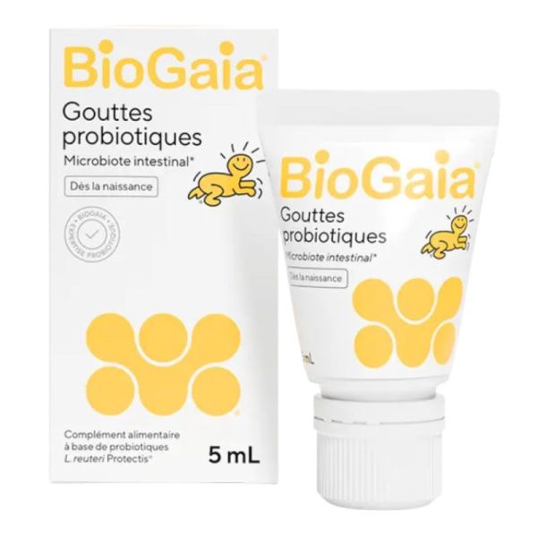 BIOGAIA Protectis Gouttes - Complément Alimentaire au Lactobacillus Reuteri Protectis - Favorise le