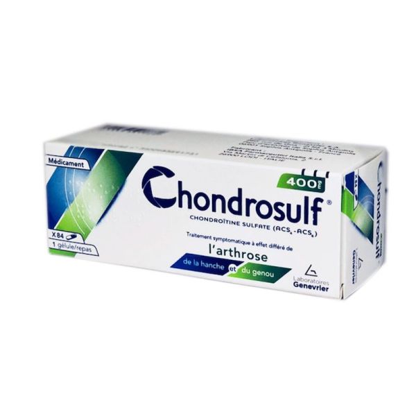 Chondrosulf 400 mg, 84 gélules