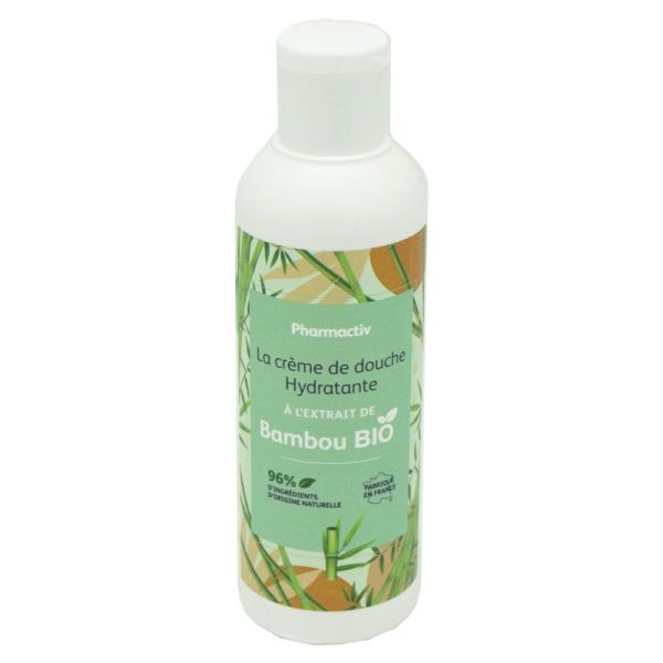 PHARMACTIV La Crème Douche Hydratante 200ml à l' Extrait de Bambou BIO