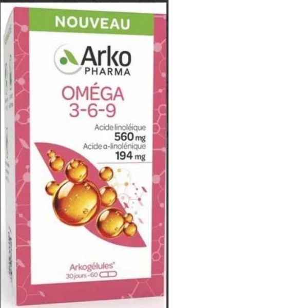 ARKOPHARMA OMEGA 3-6-9 (60 gélules)