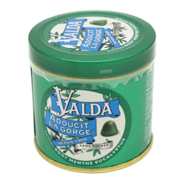 VALDA MENTHE EUCALYPTUS Gommes Sans Sucre - Bte/140g