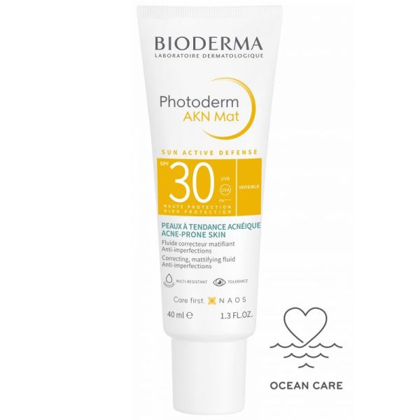 PHOTODERM AKN Mat Invisible SPF30 40ml - Peaux à Tendance Acnéique