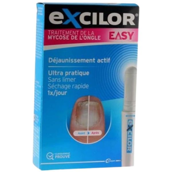 COOPER - Excilor, traitement de la mycose de l'ongle, déjaunissement actif