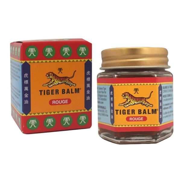 BAUME DU TIGRE ROUGE 30g - Crème de Massage - Effort, Relaxation, Récupération Musculaire