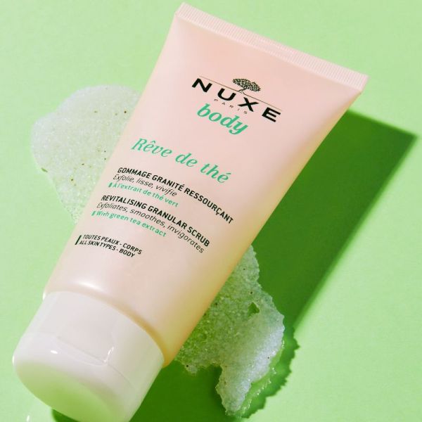 NUXE BODY REVE DE THE Gommage Granité Ressourçant 150 ml - Au Thé Vert