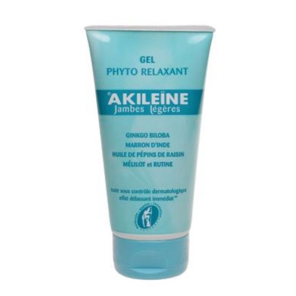 AKILEINE JAMBES LEGERES Gel Phyto Relaxant 150ml - Sensation de Jambes Lourdes