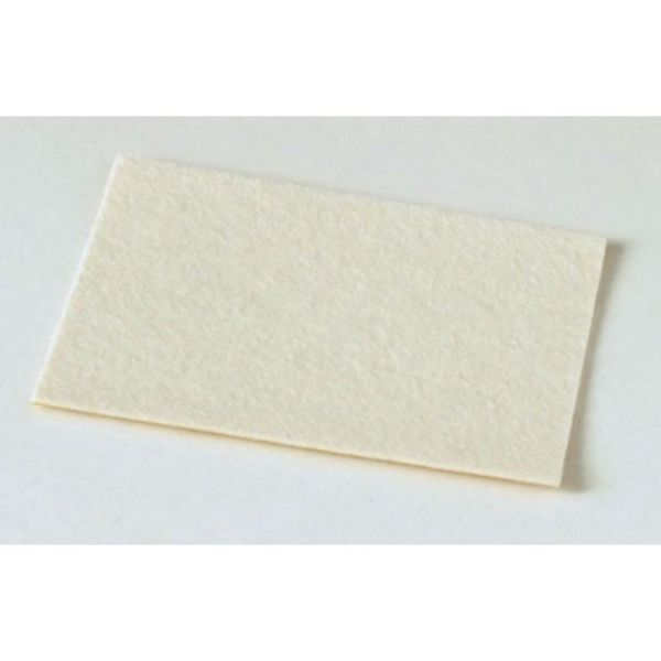 Plaque de feutrine blanche (support pour piquer le calque) • Brod'Or