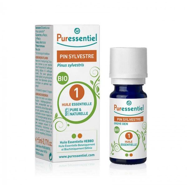 PURESSENTIEL BIO Pin Sylvestre 5ml - Huile Essentielle Pinus sylvestris