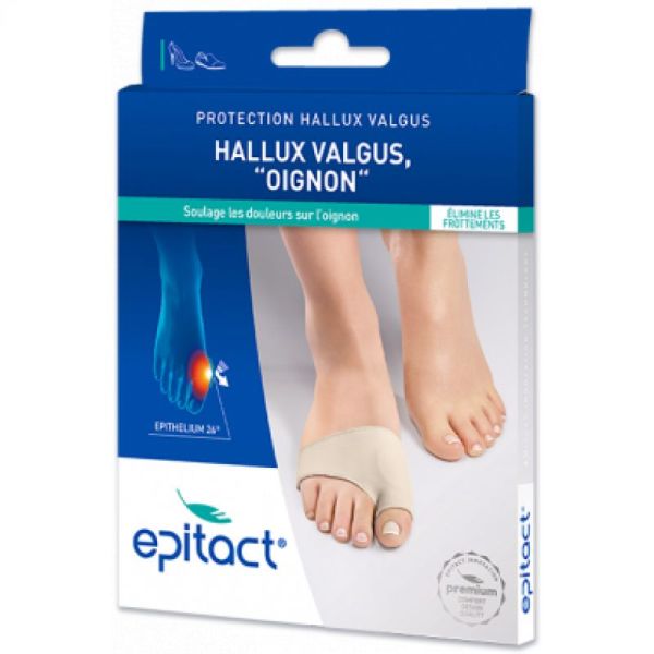 EPITACT Protection Hallux Valgus M (Médium - Taille 39/41) - Protection Bilatérale - Bte/1