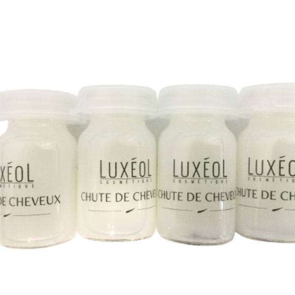 LUXÉOL - Traitement anti chute réactionnelle 3 en 1 - 14 fioles programme 1 mois