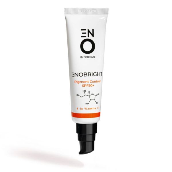 ENOBRIGHT PIGMENT CONTROL SPF50+ 30ml - Crème Uniformisante Anti-taches à la Vitamine C