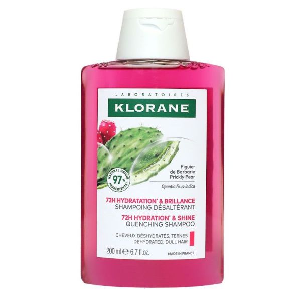 Klorane Hydratation et brillance shampoing figuier de Barbarie 200ml