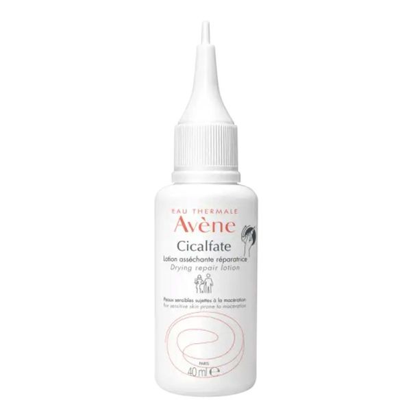 AVENE CICALFATE Lotion Asséchante Réparatrice - Peaux Sensibles, Irritées, Suintantes - Fl/40ml