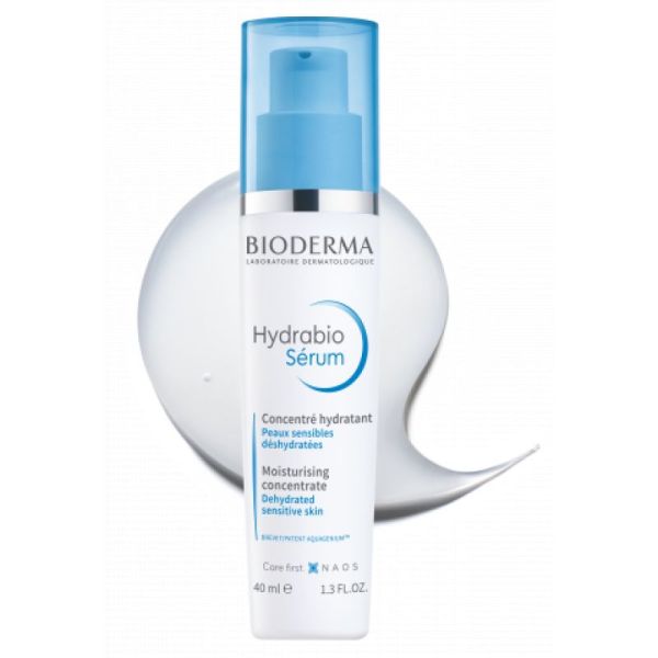 BIODERMA Hydrabio Sérum 40ml - Soin Hydratant Texture Légère - Peaux Sensibles Déshydratées