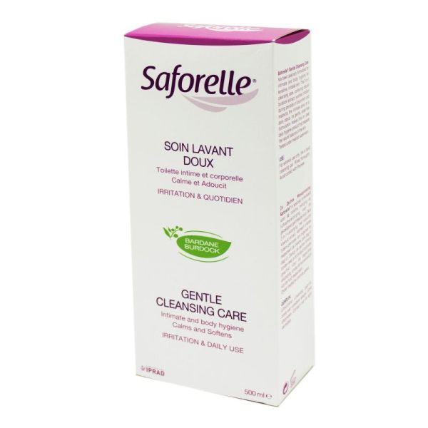 Saforelle Soin Lavant Doux Peaux Sensibles 2x500ml - Easypara