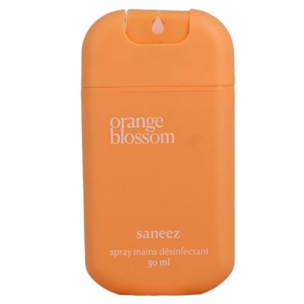 Saneez orange blossom spray mains désinfectant 30ml