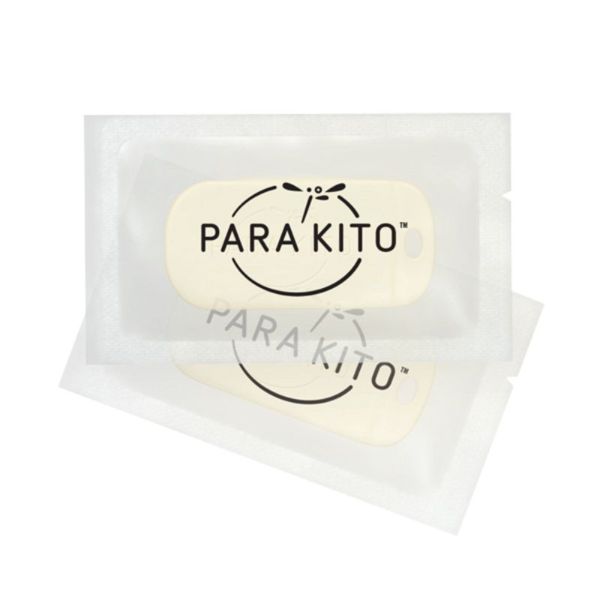 PARAKITO Plaquette Recharge Anti Moustiques pour Bracelet ou Clip PARAKITO - Aux HE - Bte/2