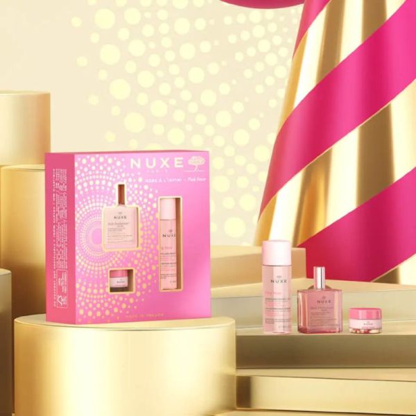 NUXE Coffret Rose à l' Infini Noël 2024 - 3 Produits
