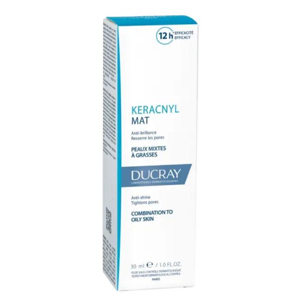 KERACNYL Mat Anti-Brillance 30ml - Peaux Mixtes à Grasses, Peaux à Imperfections