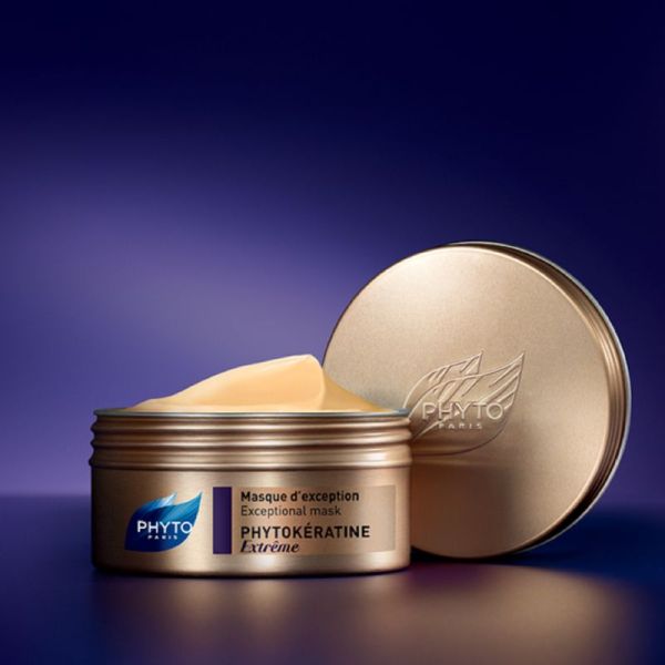 PHYTOKERATINE EXTREME Masque d' Exception 200ml - Cheveux Ultra Abîmés, Cassants et Secs