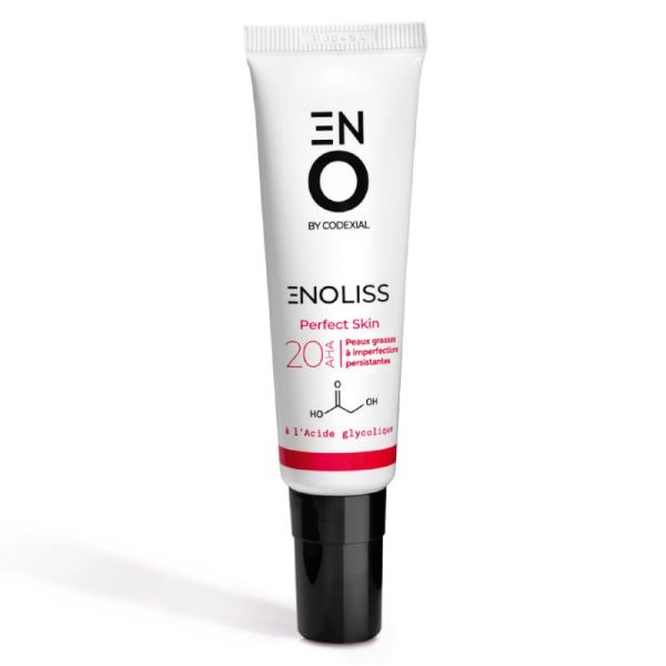 ENOLISS PERFECT SKIN 20 AHA 30ml - Gel Rénovatreur Nuit Micro Peeling