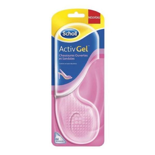 SCHOLL Semelles Activgel Chaussures Ouvertes et Sandales - Adapté aux Pointure 35 à 40.5 - 1 Paire