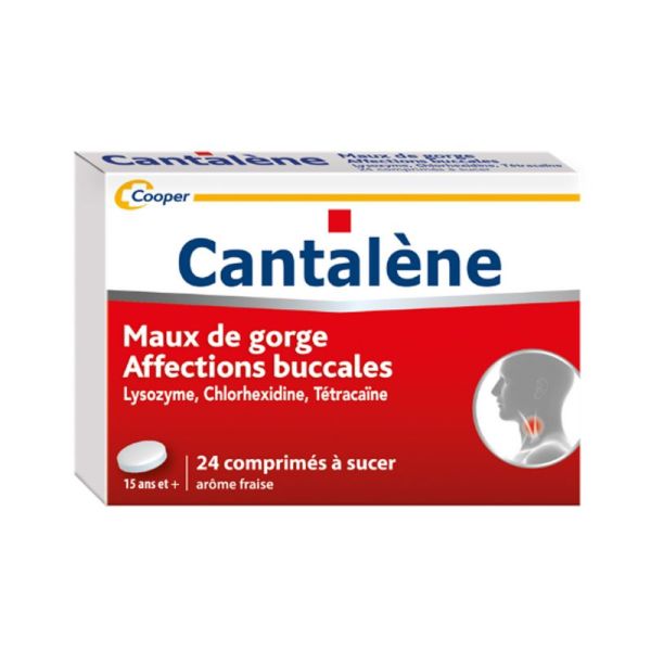 Cantalène, 24 comprimés à sucer