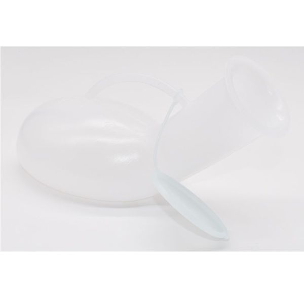 Urinal en plastique 1 litre pour homme avec bouchon