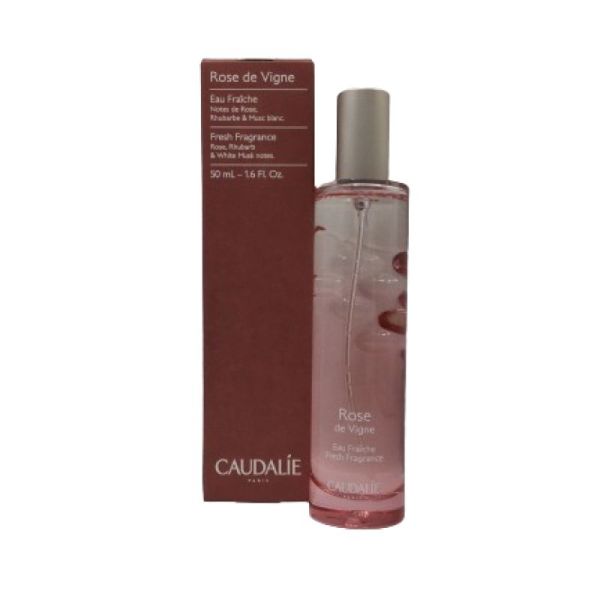 CAUDALIE Rose de Vigne Eau Fraîche 50ml - Tous Types de Peaux