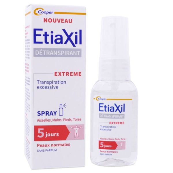 ETIAXIL DETRANSPIRANT EXTREME SPRAY Peaux normales